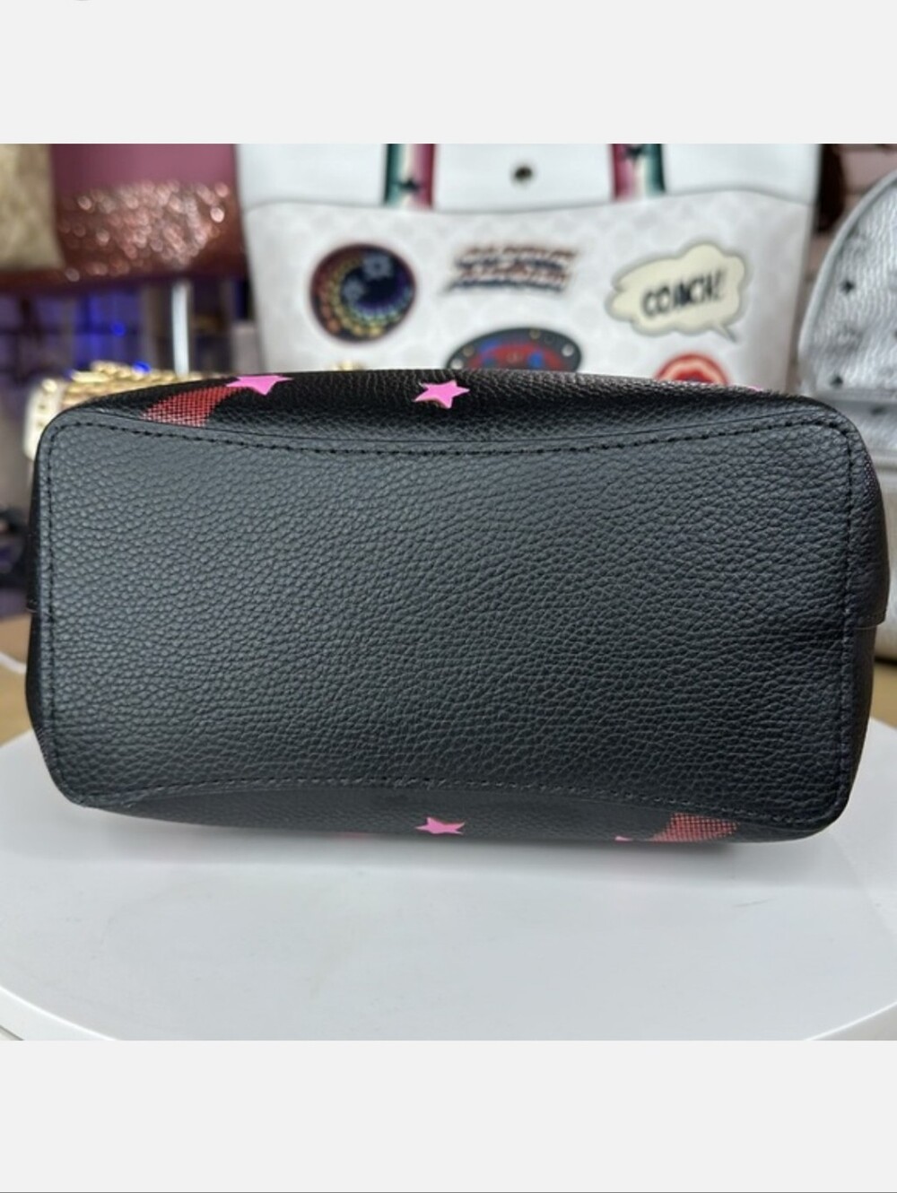 COACH Small Town Bucket Bag W/ Disco Star Print... New - Picture 7 of 9